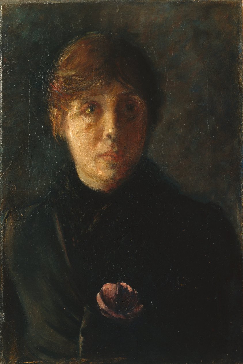 Self-portrait by Oda Krohg