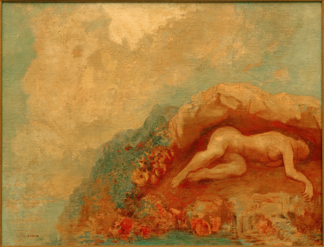 The Captive by Odilon Redon