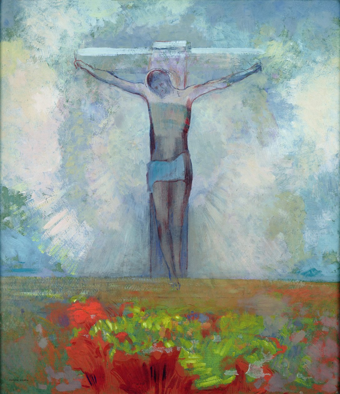 The Crucifixion by Odilon Redon