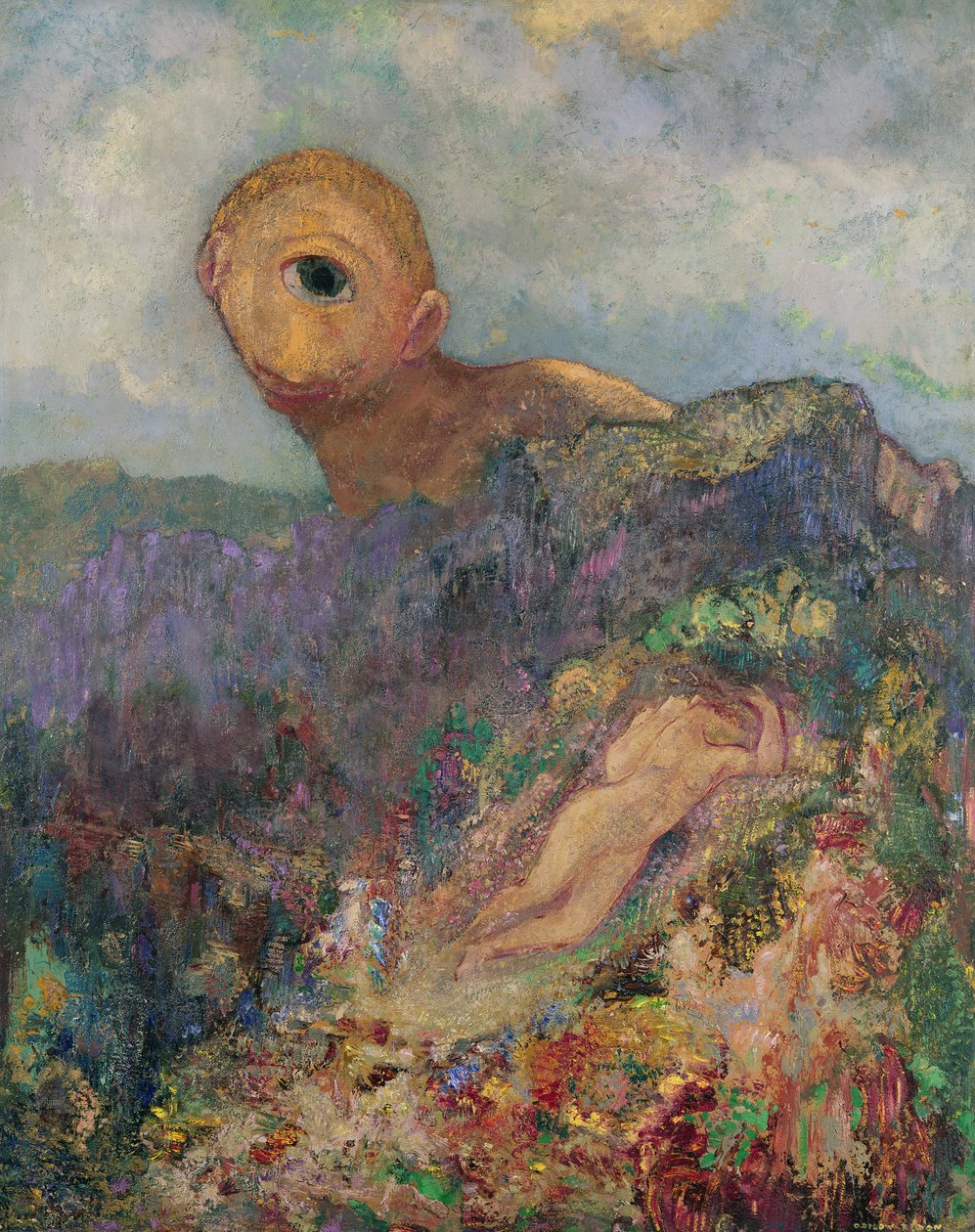 The Cyclops by Odilon Redon