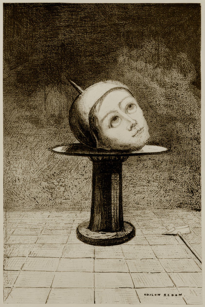 On the Bowl by Odilon Redon