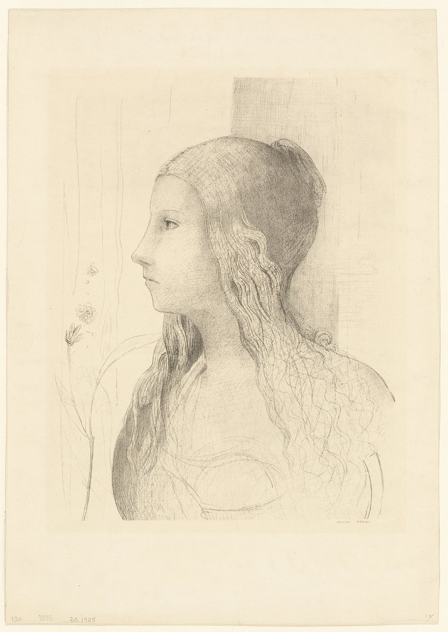 Brünnhilde by Odilon Redon