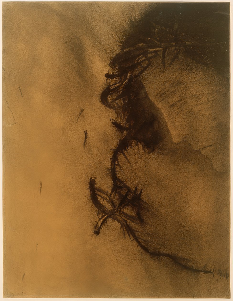 Christ (The Crown of Thorns) by Odilon Redon