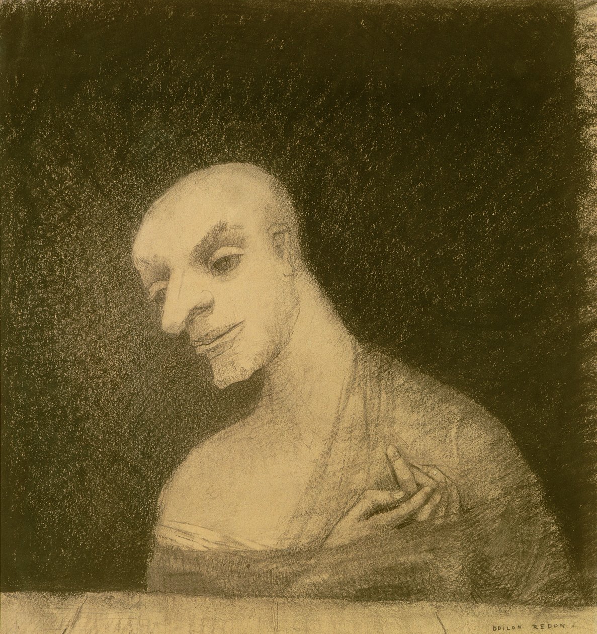 Imaginary Figure by Odilon Redon