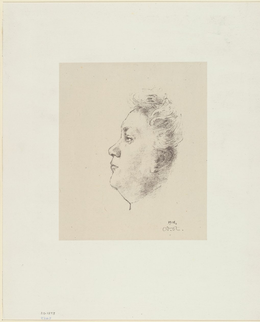 Juliette Dodu by Odilon Redon