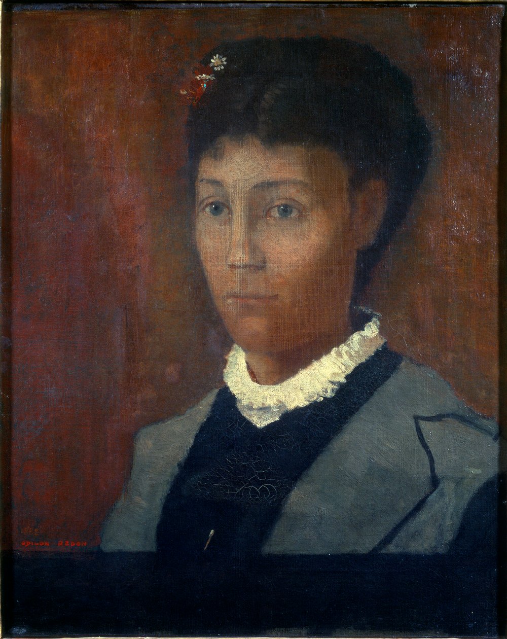 Madame Odilon by Odilon Redon