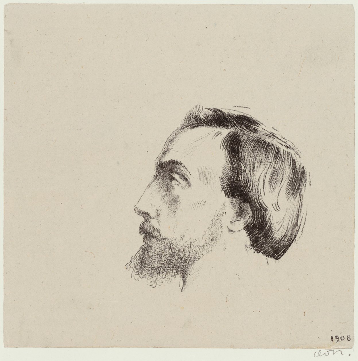 Miguel Llobet by Odilon Redon