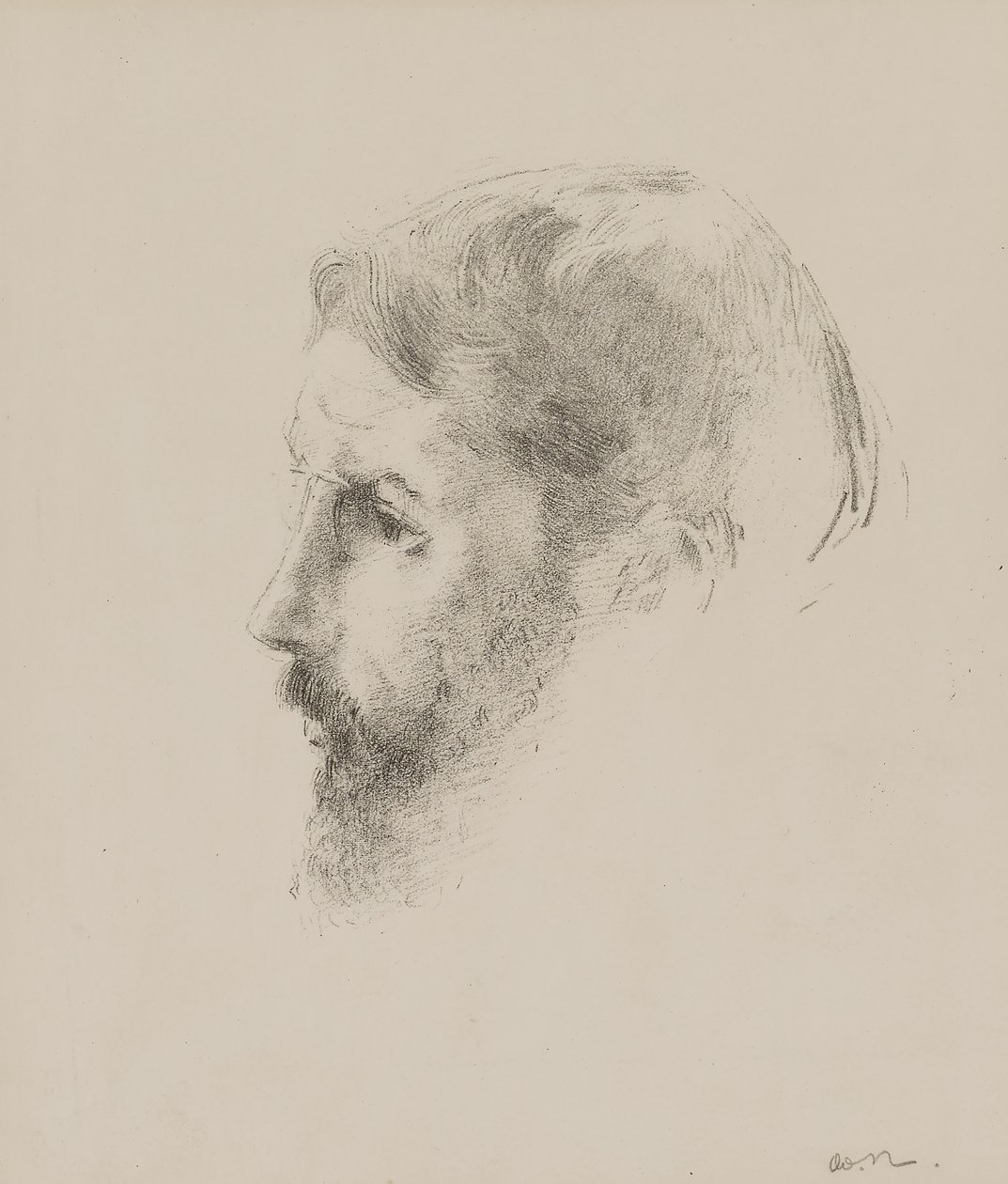 Pierre Bonnard by Odilon Redon