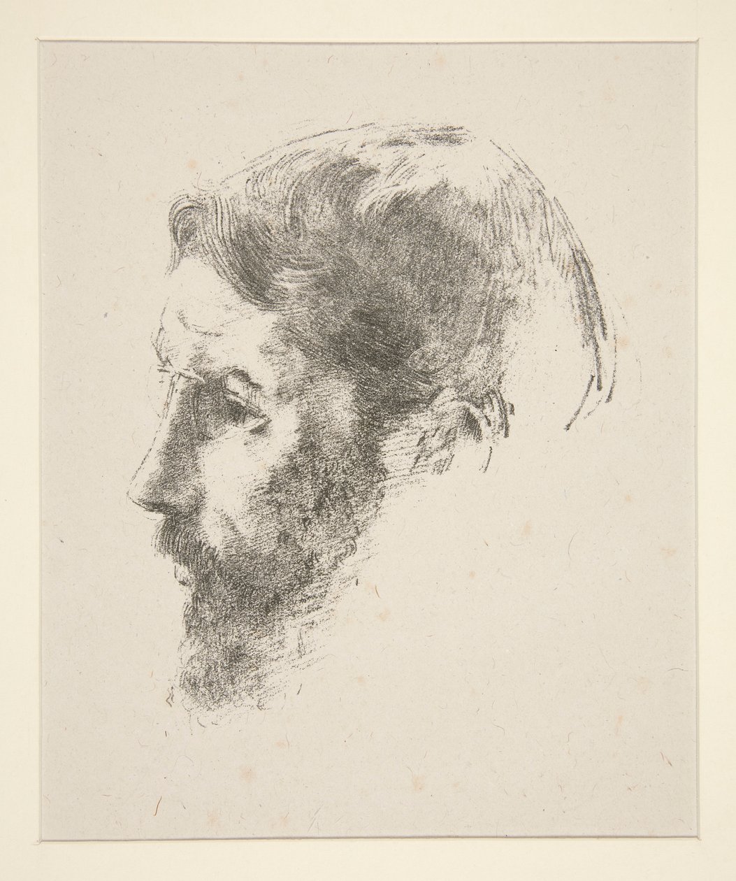 Portrait of Pierre Bonnard by Odilon Redon