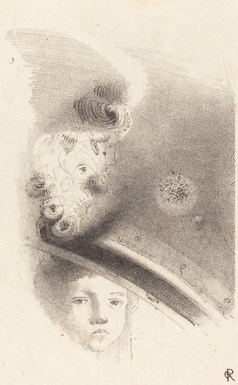 Head of a Child by Odilon Redon