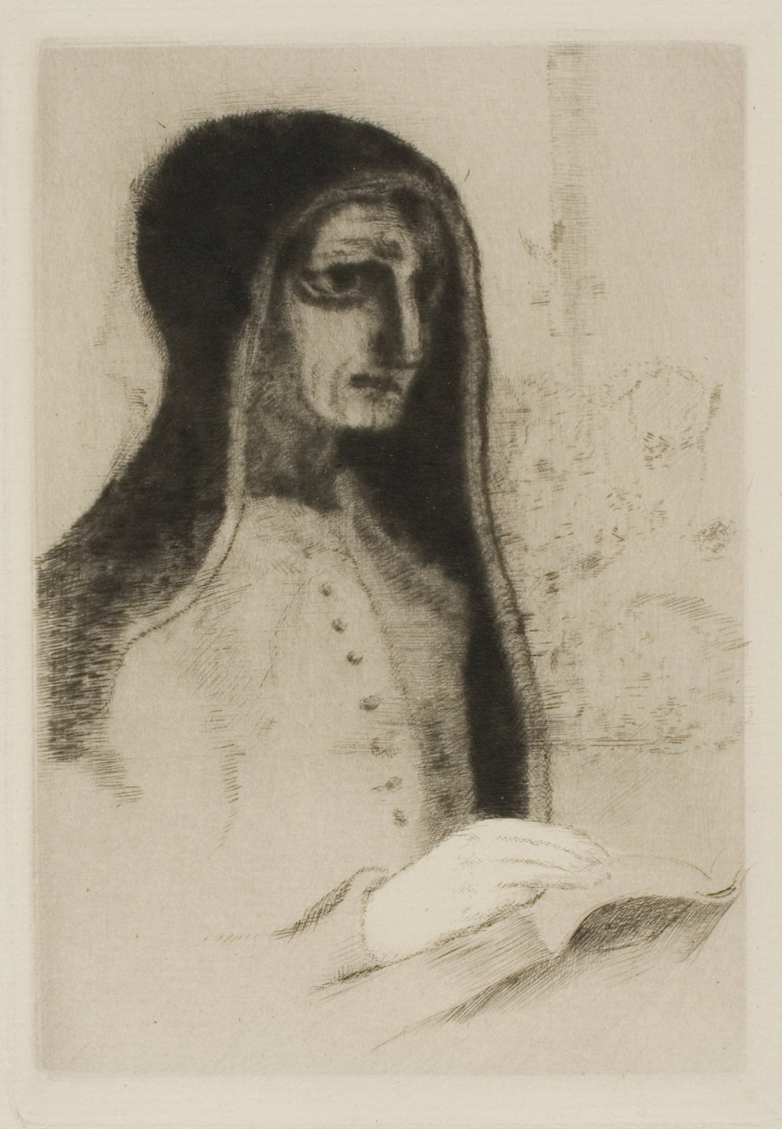 The Book (Saint Theresa) by Odilon Redon