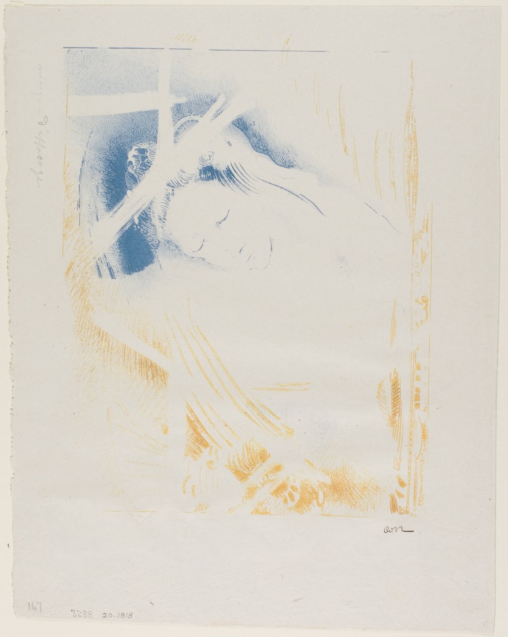 The Shulamite by Odilon Redon