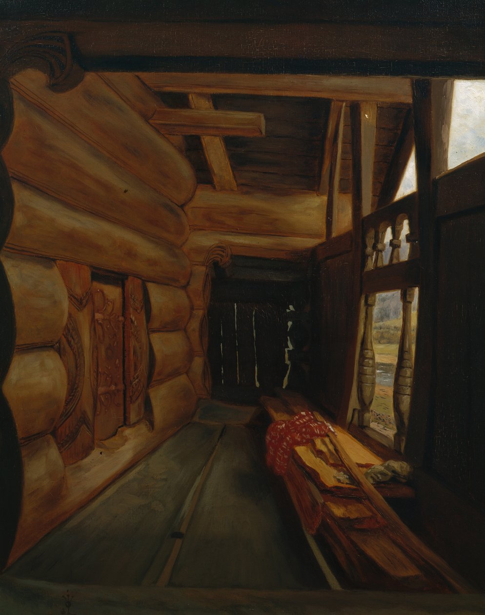 Setesdal Interior by Olaf Isaachsen