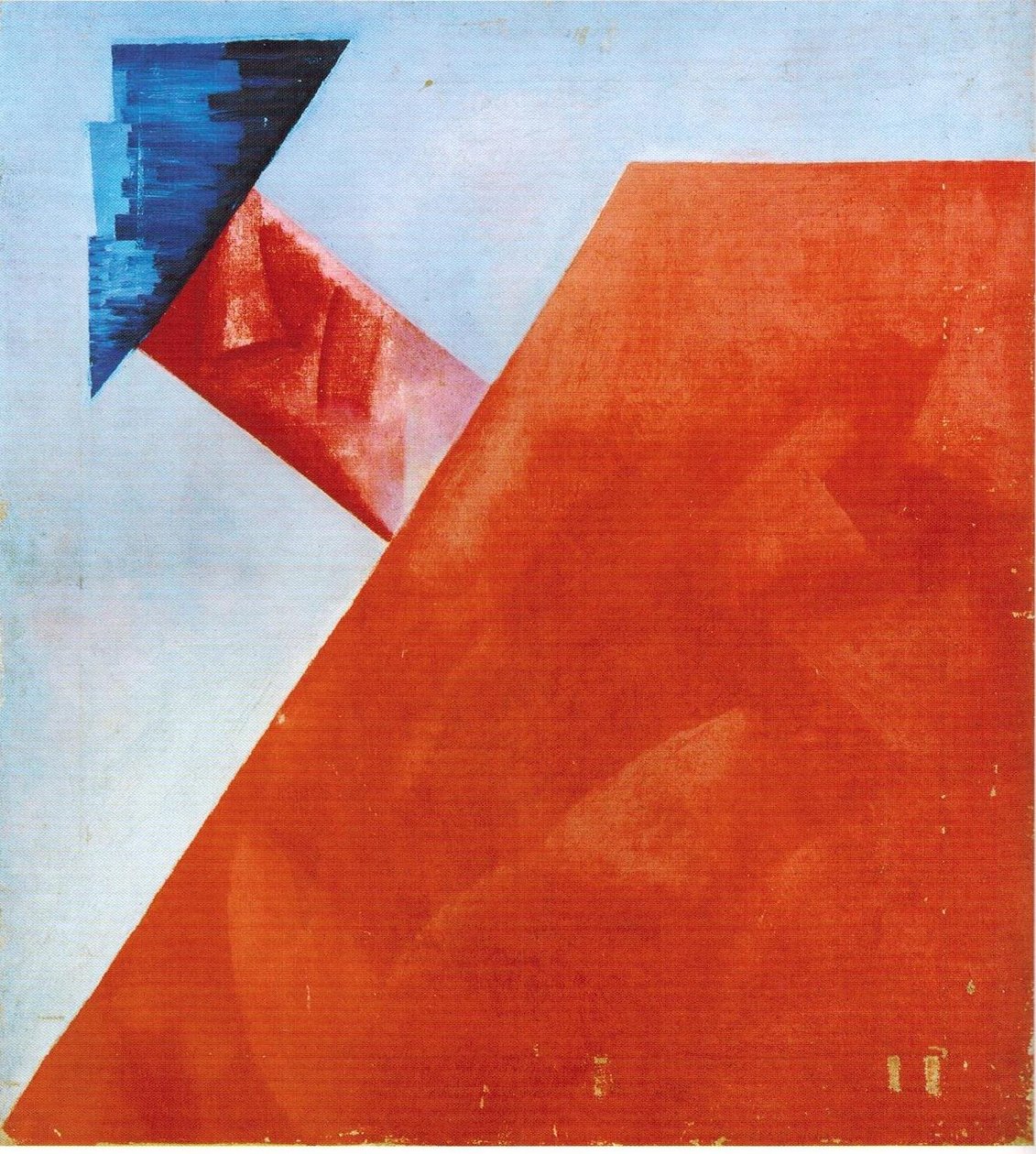 Non-Objective Composition Color Painting by Olga Rozanova