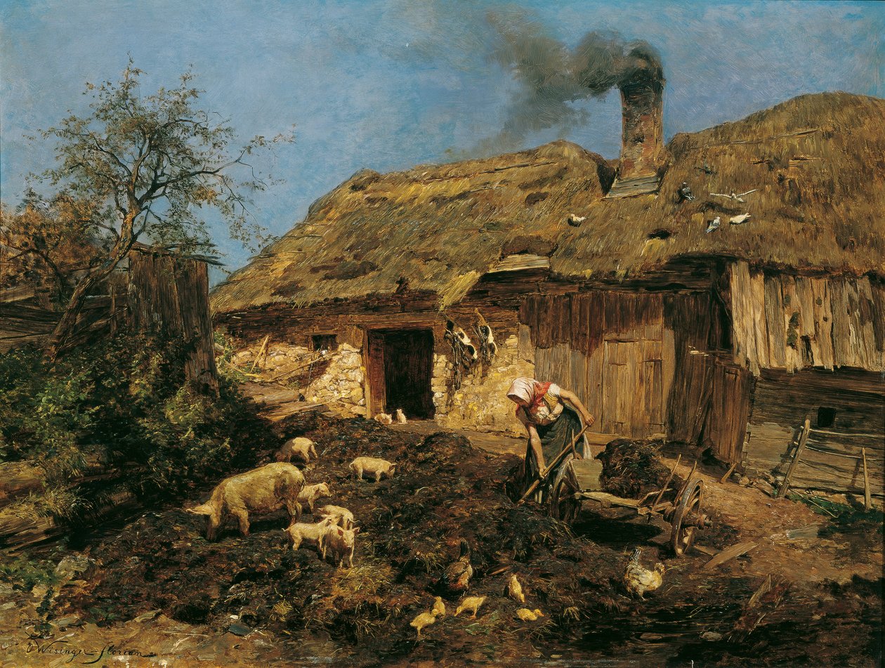 Work on the Farm by Olga Wisinger Florian