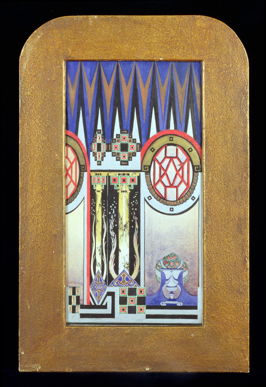 Design for a Drop Curtain by Oliver Percy Bernard