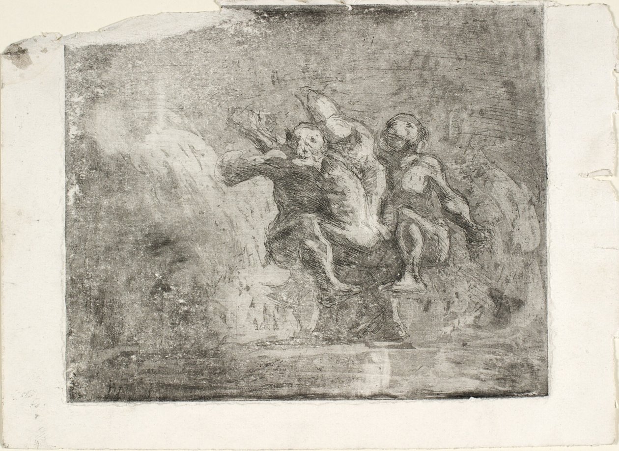The Witches in "Macbeth" by Oluf Hartmann