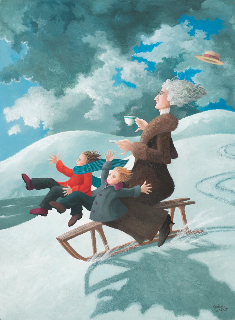 Tea Equals Sustenance over Time by Ophelia Redpath