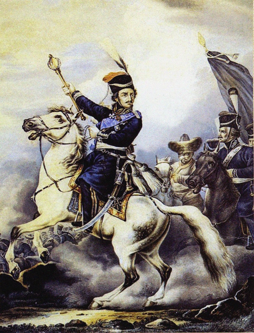 Count Matvei Ivanovich Platov 1757-1818 by Orlowski