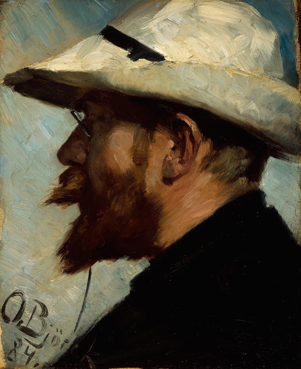 P.S. Krøyer by Oscar Gustaf Bjorck