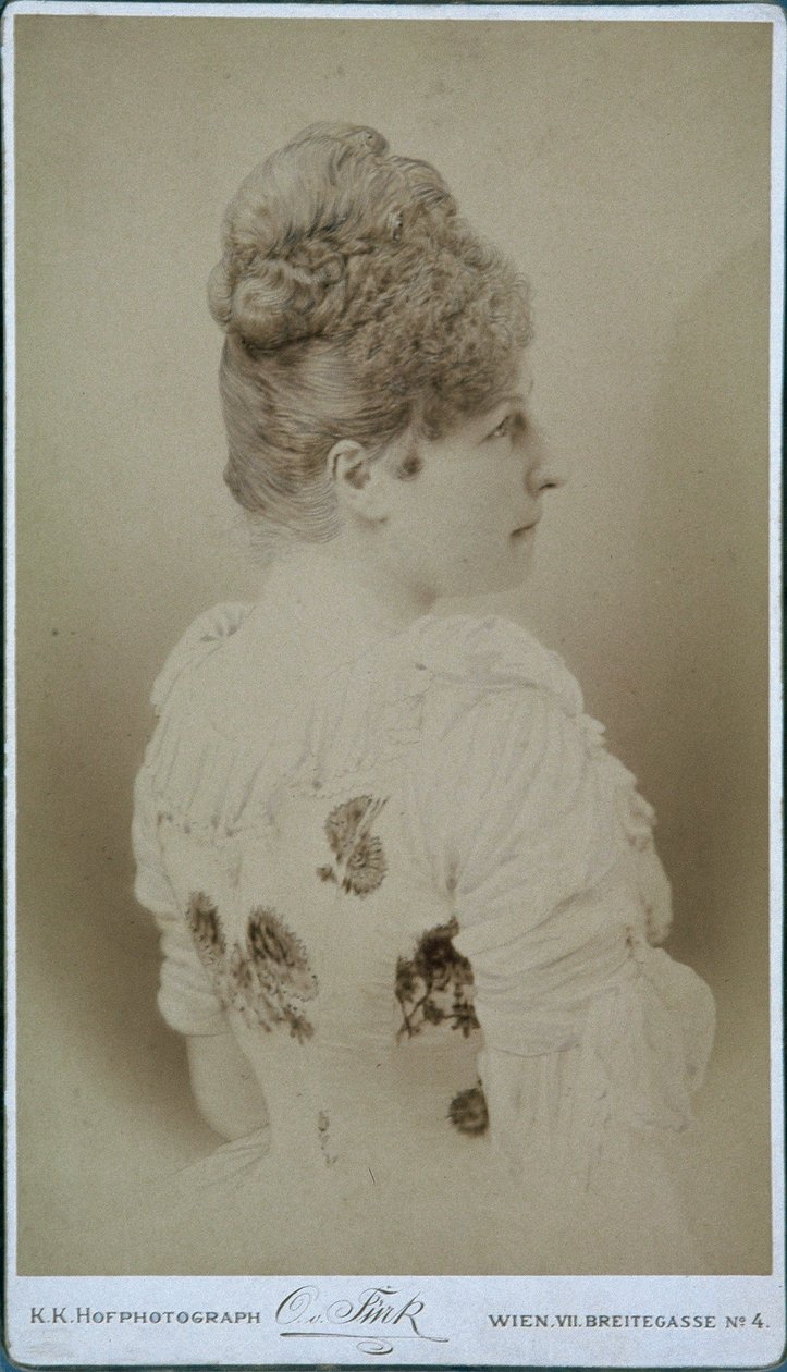 Crown Princess Stephanie of Austria by Othmar Türk von Ramstein