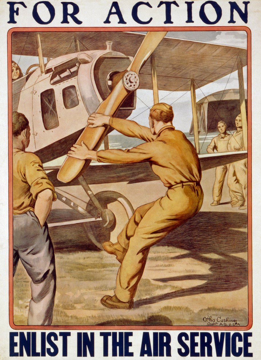 For Action, Enlist in the Air Service by Otho Cushing