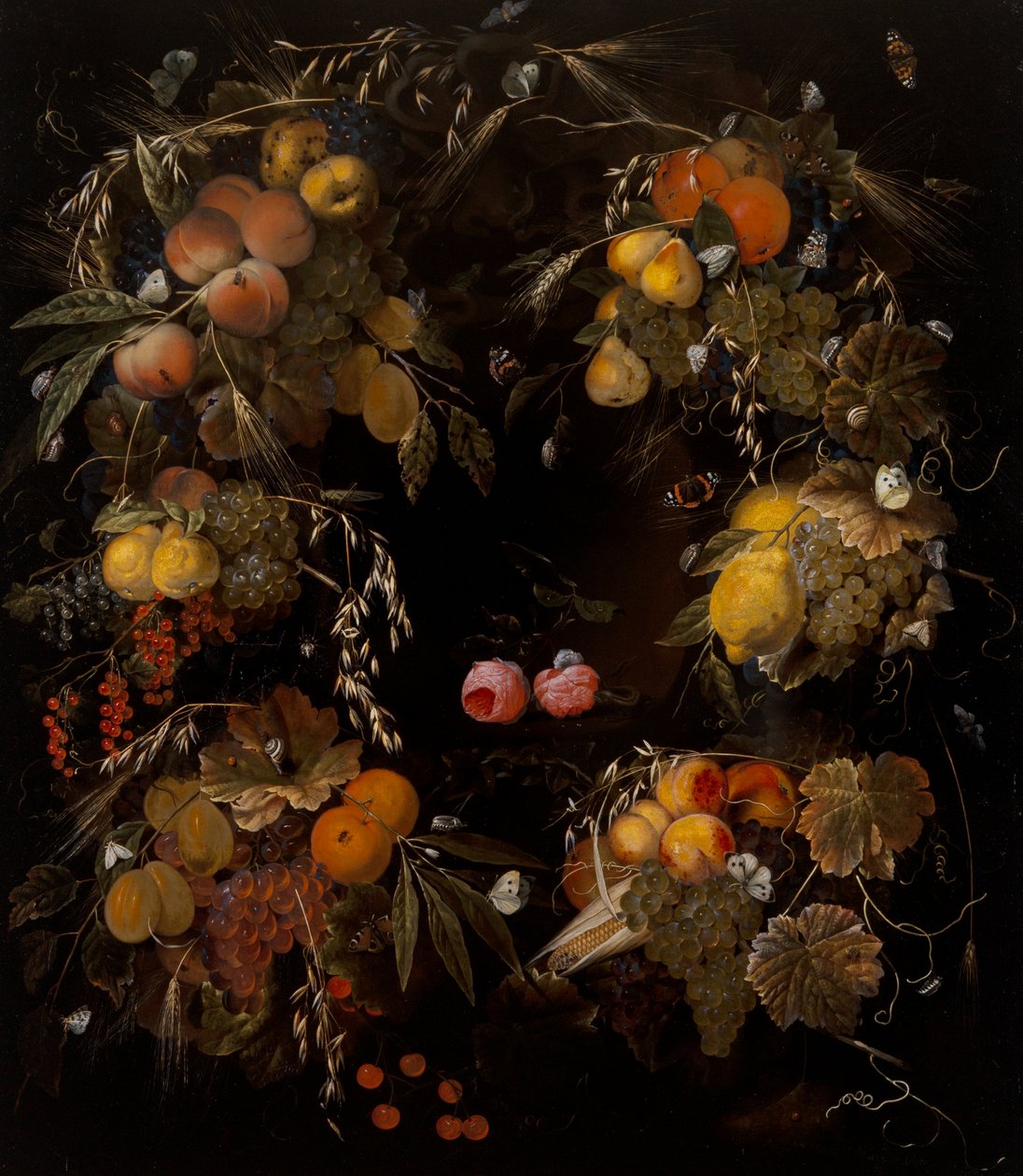 Autumnal Fruits by Ottmar the Elder Elliger