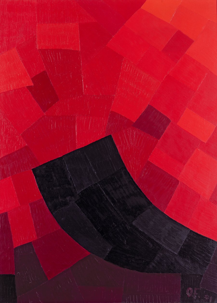 Red, 1931 by Otto Freundlich
