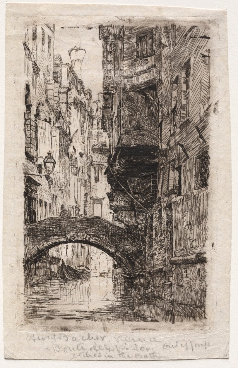 Ponte del Pistor by Otto H. Bacher