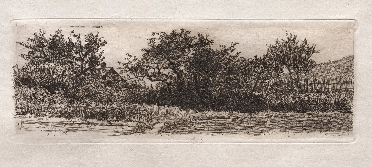 Roofs and Trees by Otto H. Bacher