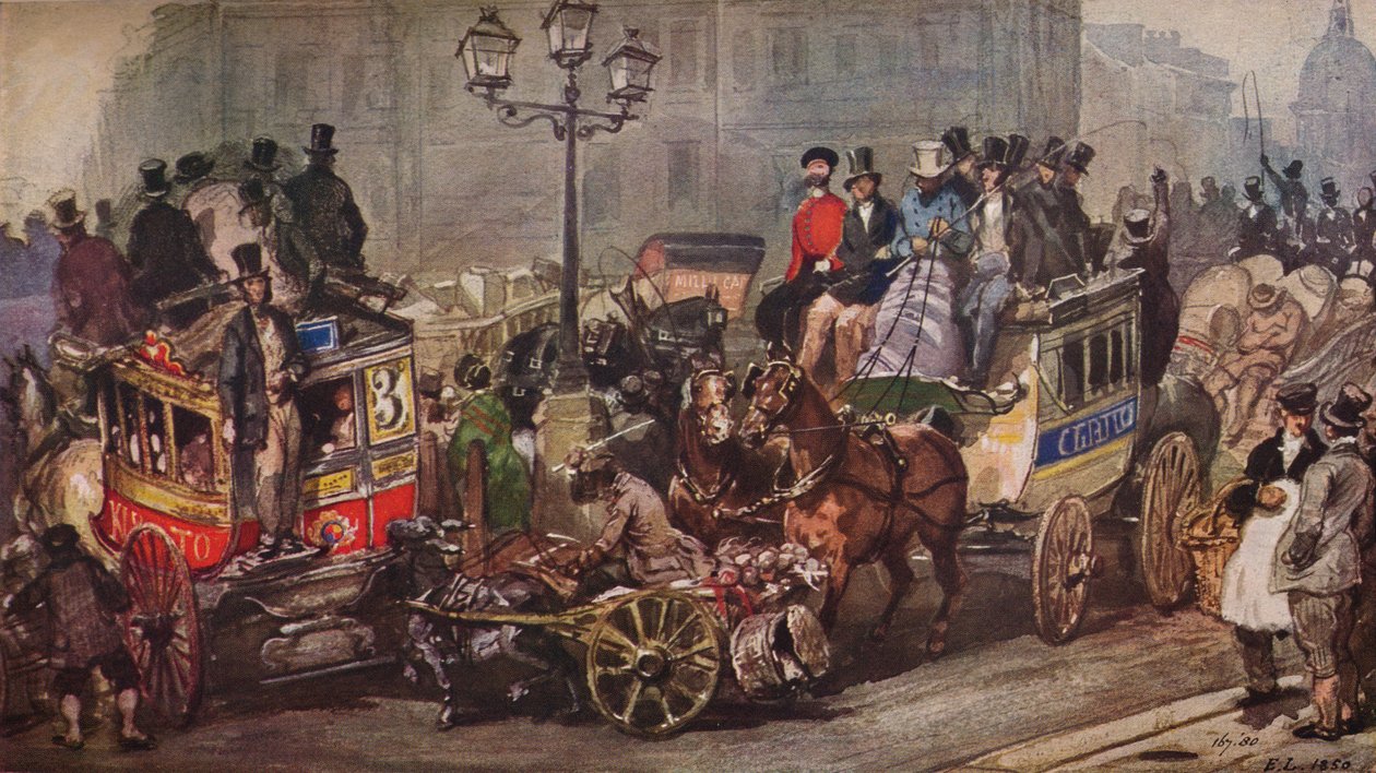 Scene at Ludgate Circus by Otto Limited