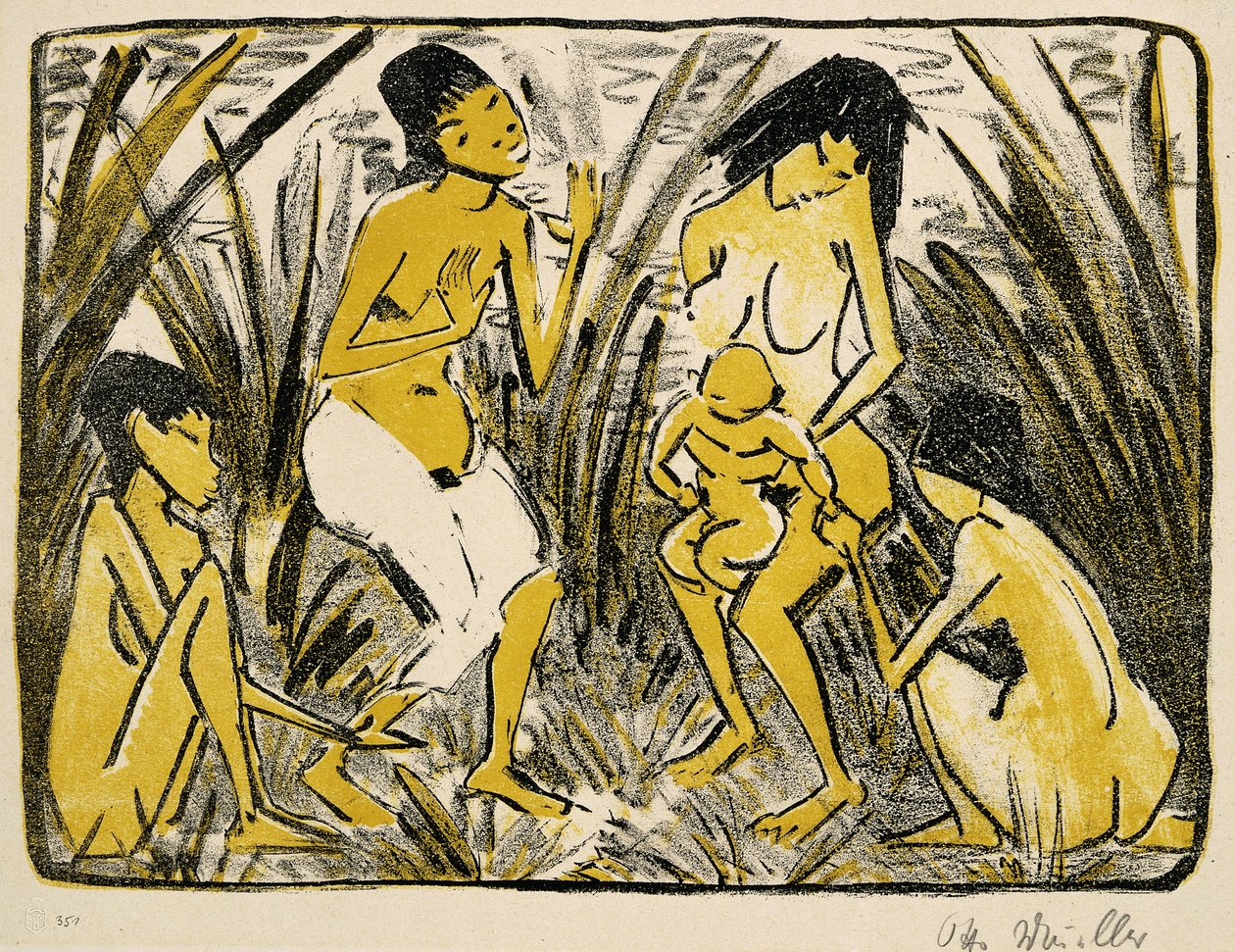 Discovery of Moses by Otto Mueller