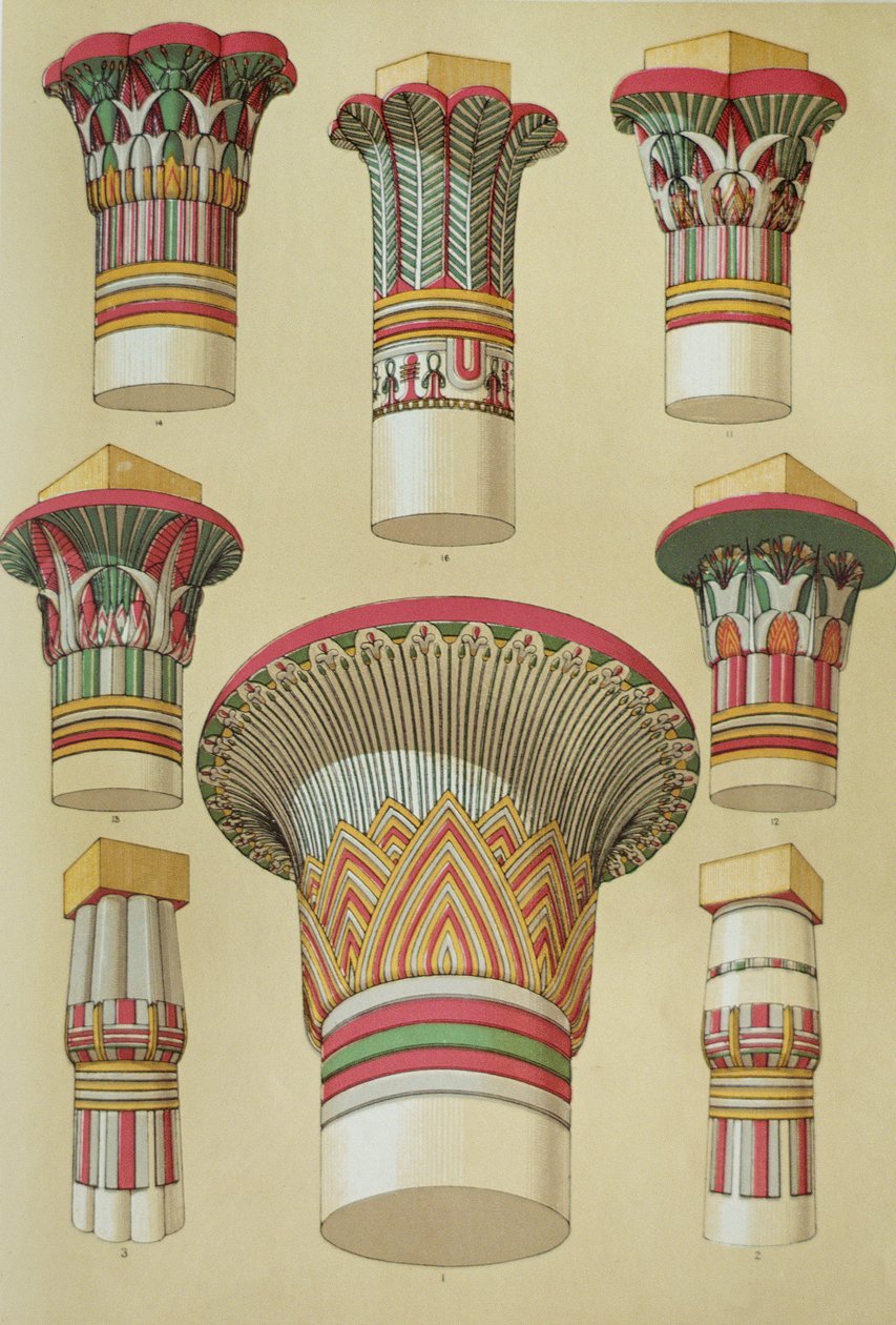 Egyptian Capitals from 
