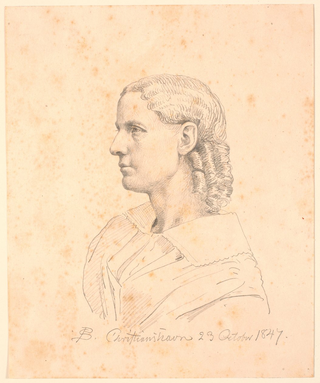 Portrait of a Lady by P.C. Skovgaard