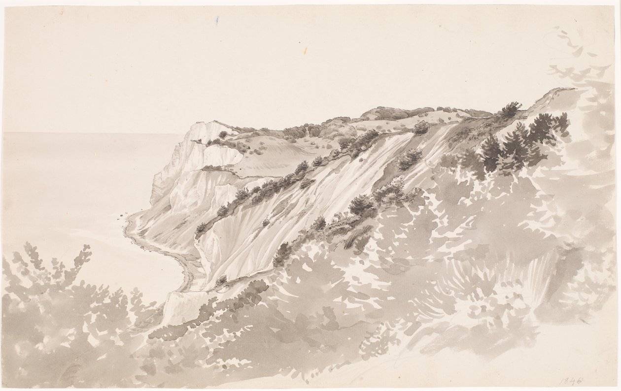 Møns Klint by P.C. Skovgaard