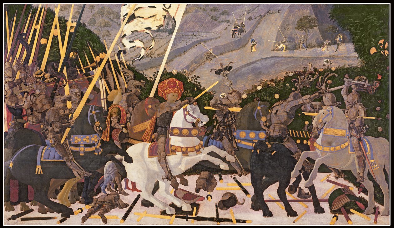 The Battle of San Romano, c.1438-40 by Paolo Uccello