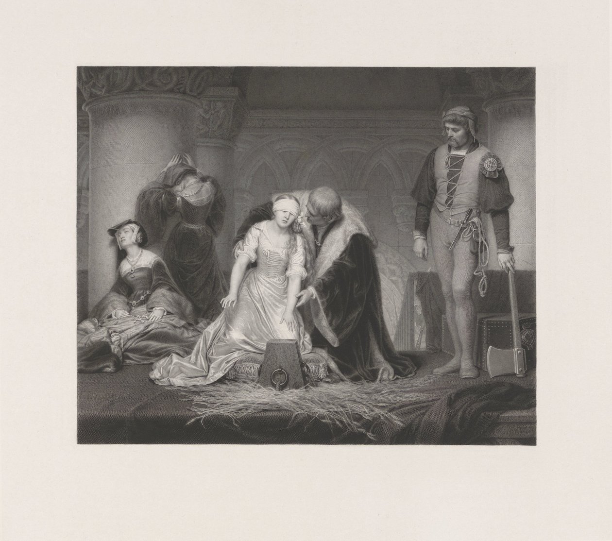 The Execution of Lady Jane Grey by Paolo Mercuri