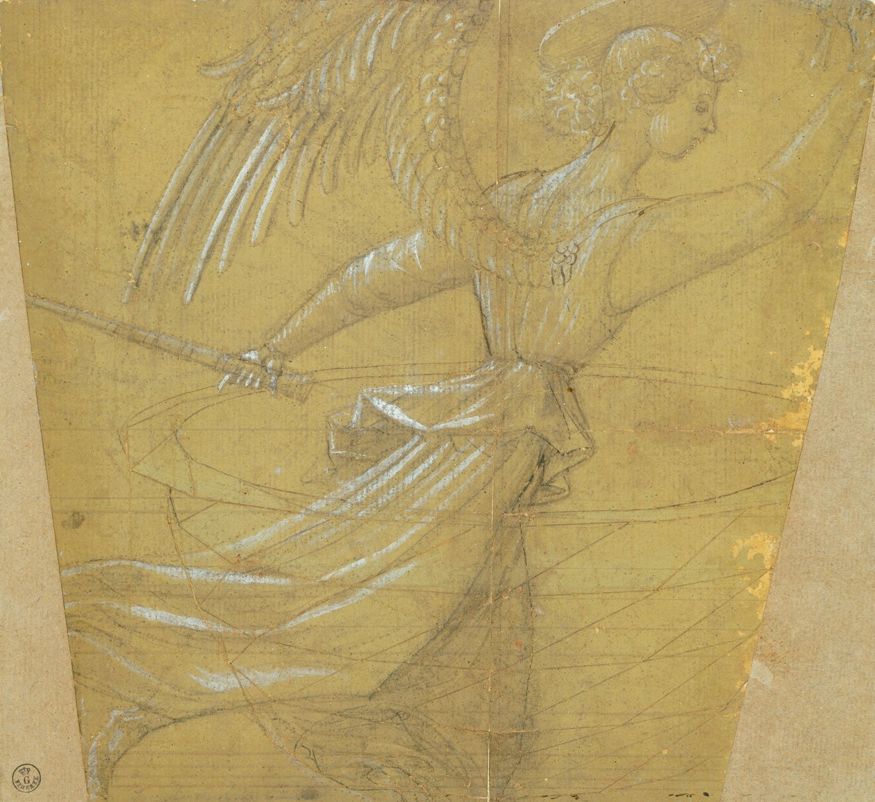 Study of Chalice with Angel by Paolo Uccello