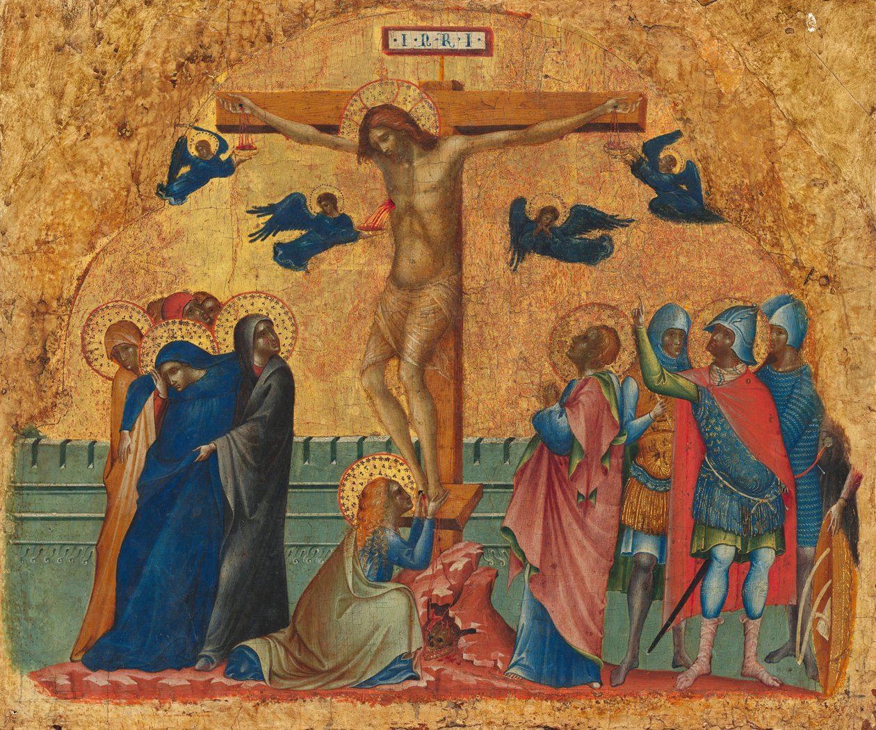 The Crucifixion by Paolo Veneziano