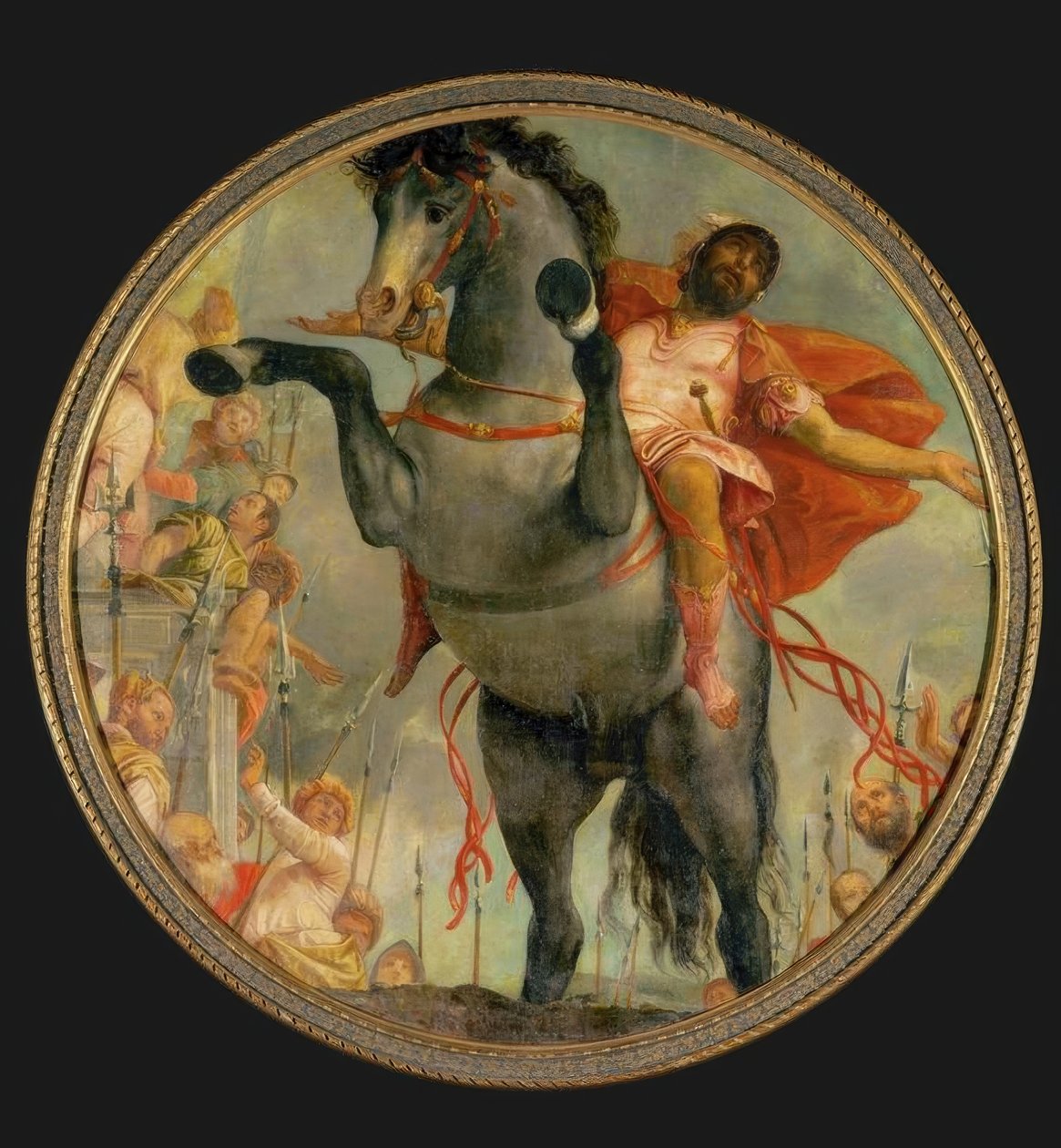 The Sacrificial Death of Marcus Curtius by Paolo Veronese