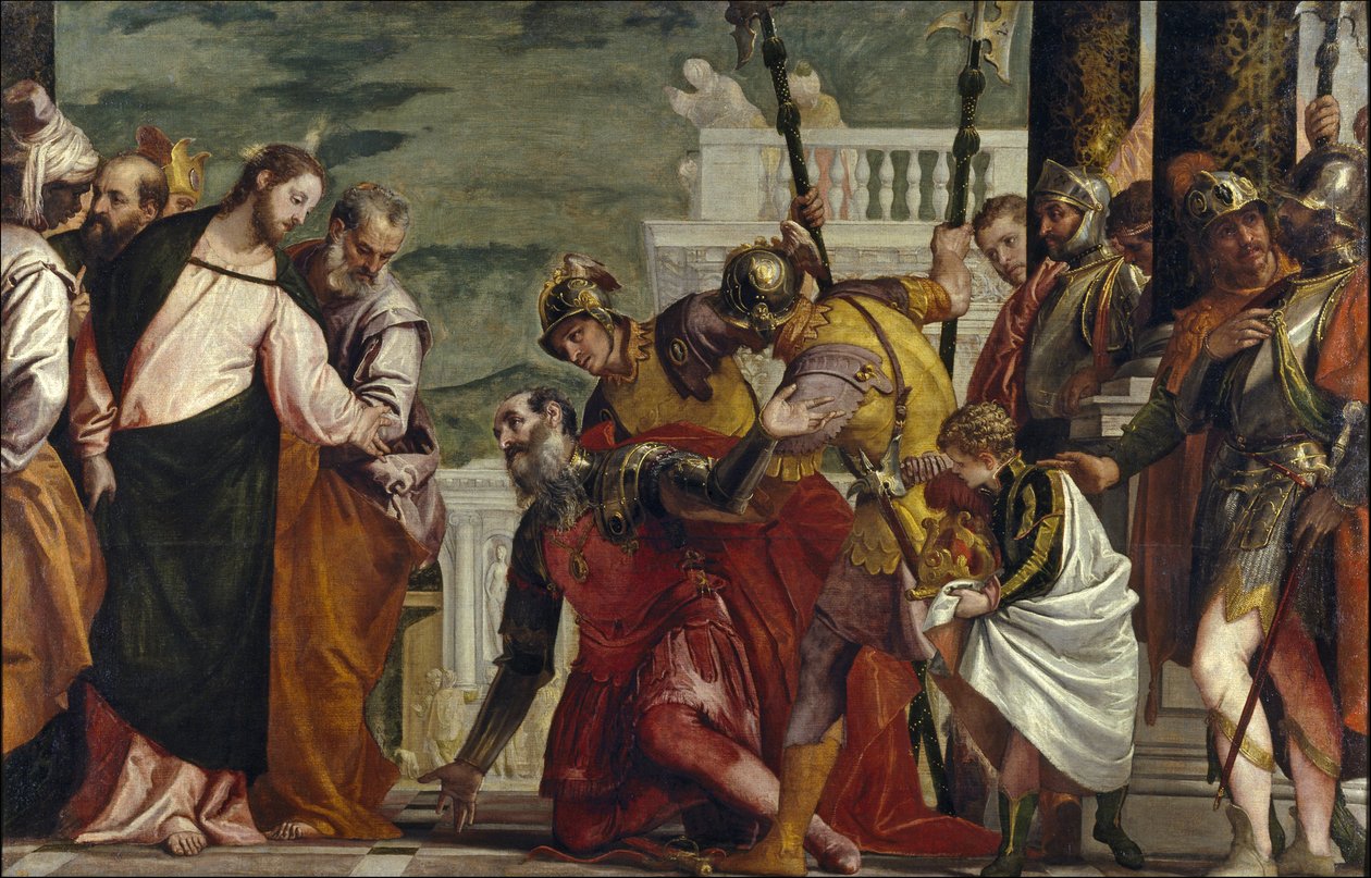 Jesus Healing the Servant of a Centurion by Paolo Veronese