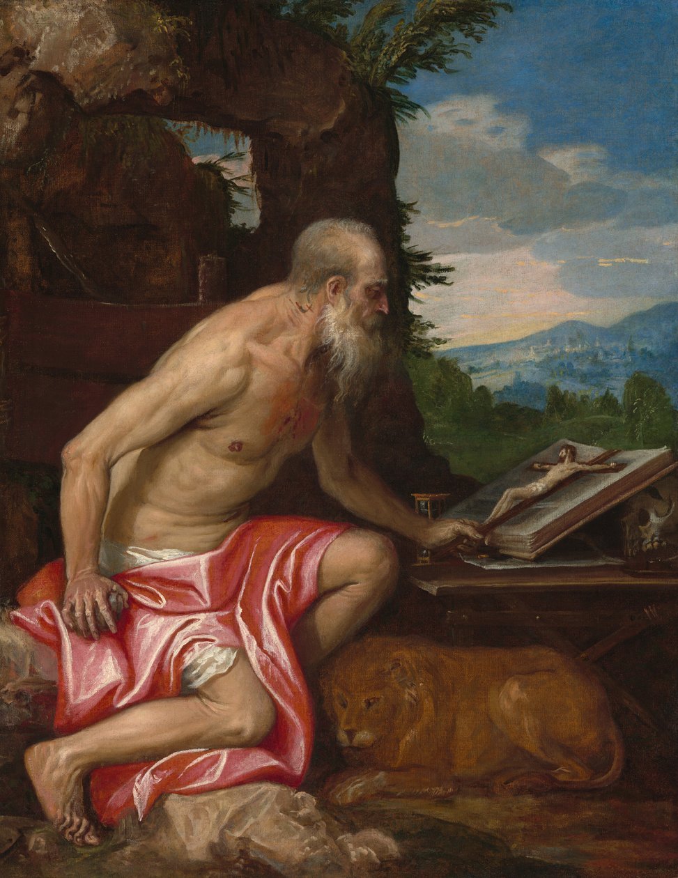 Saint Jerome in the Wilderness, c. 1575-1585 by Paolo Veronese