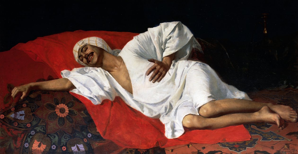 The effect of hashish by Pasquale Liotta
