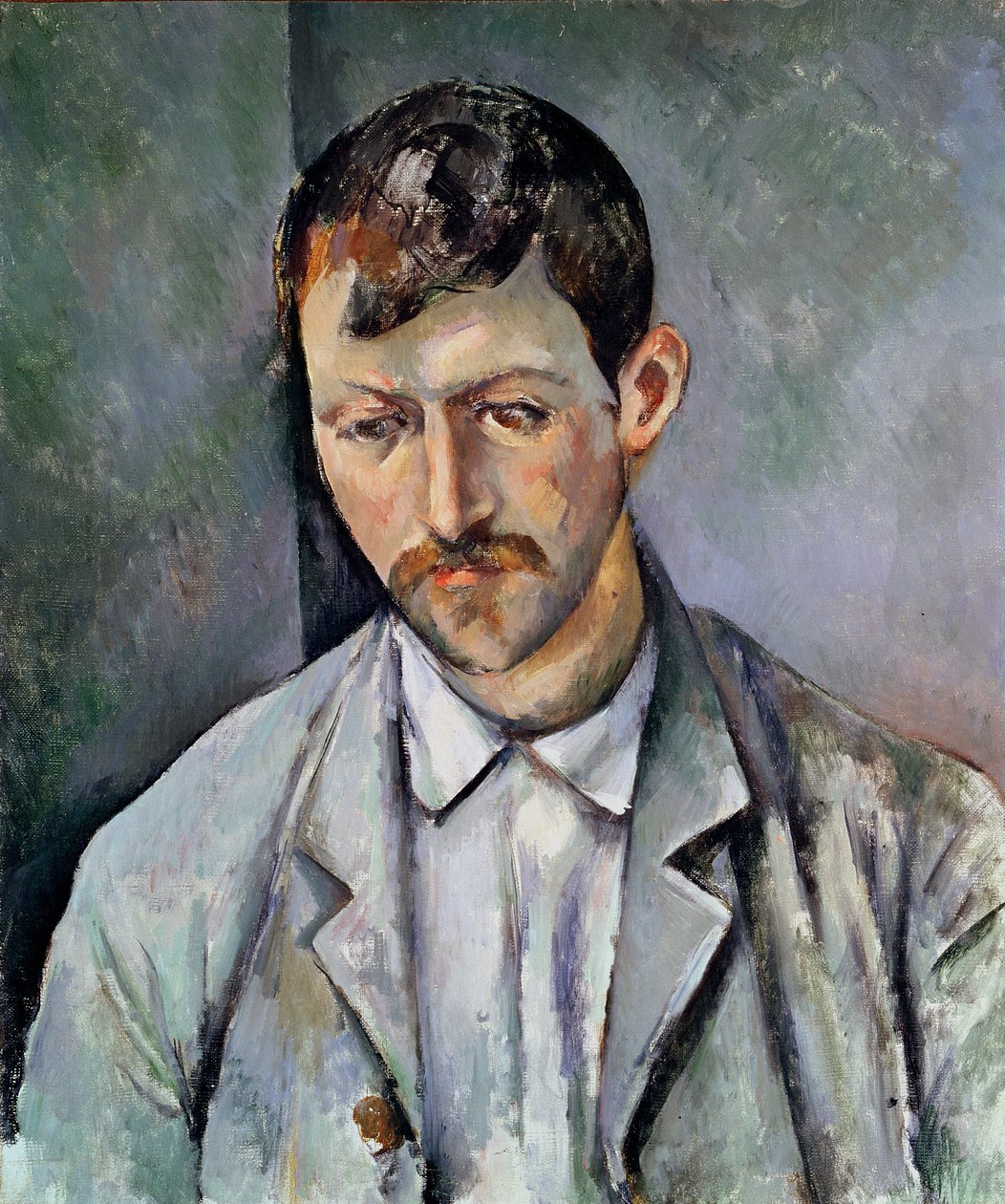 Portrait of a Peasant by Paul Cézanne