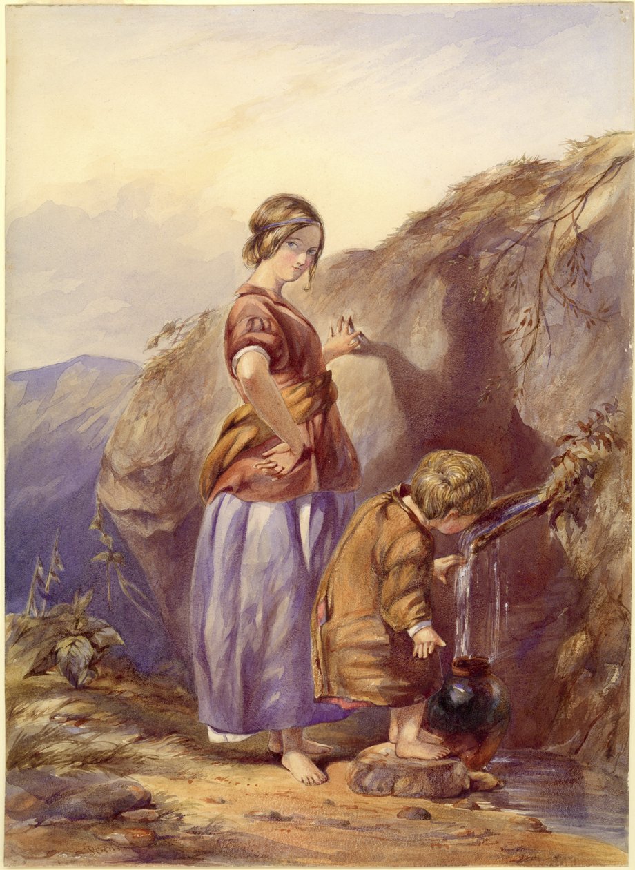 The Mountain Spring by Paul Falconer Poole