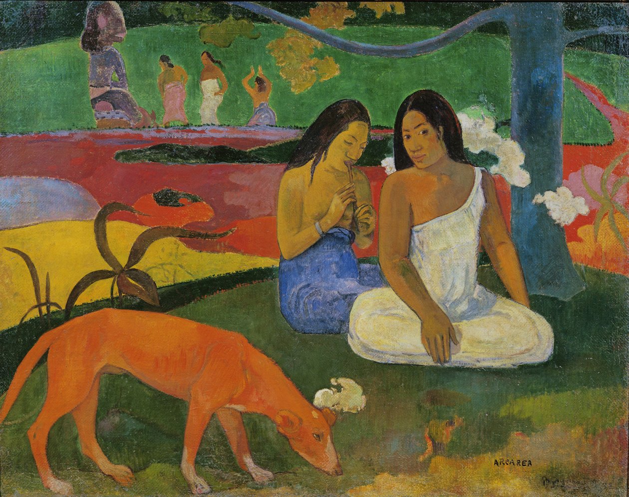 Arearea (The Red Dog) by Paul Gauguin