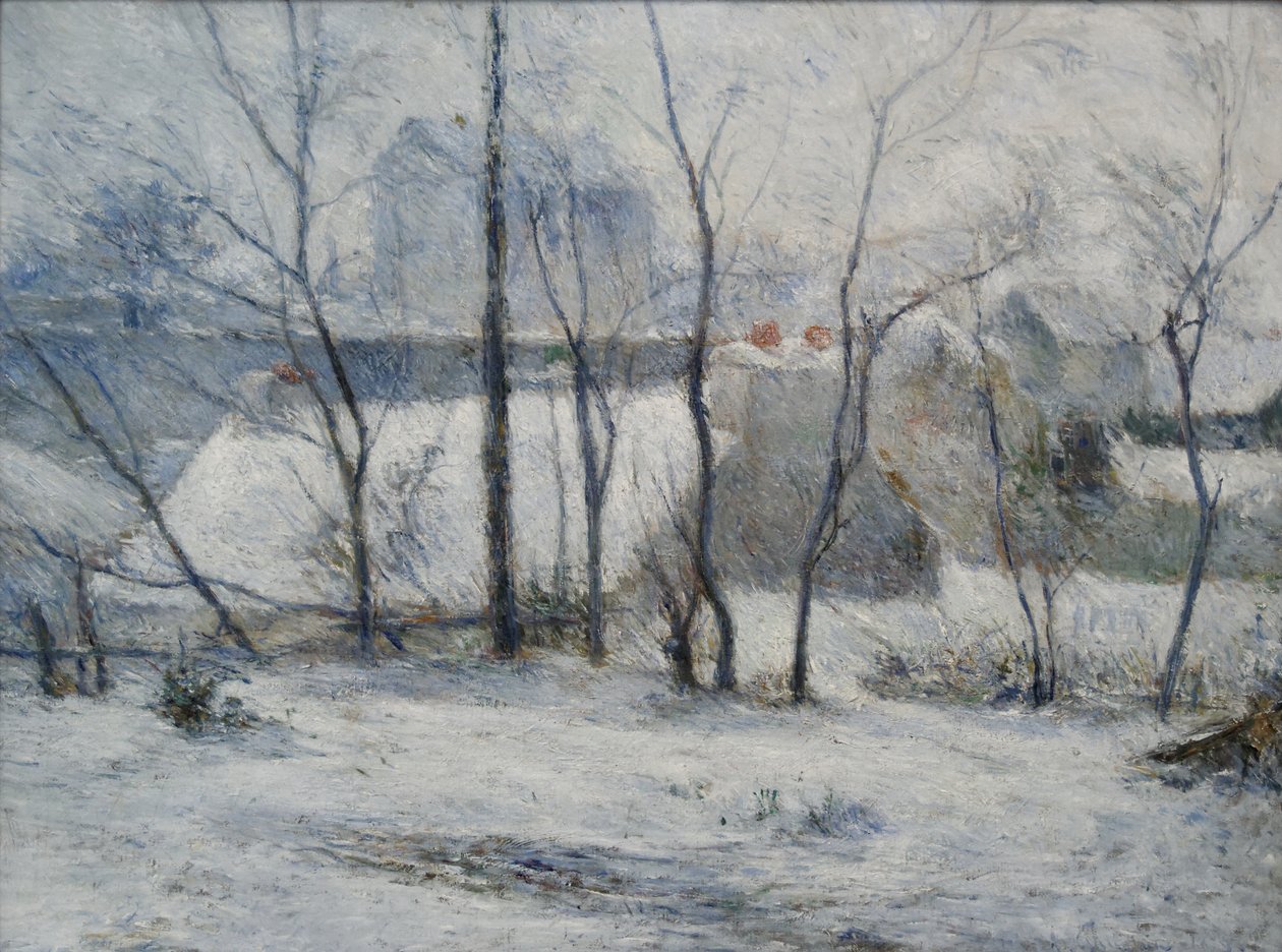 Winter Landscape by Paul Gauguin