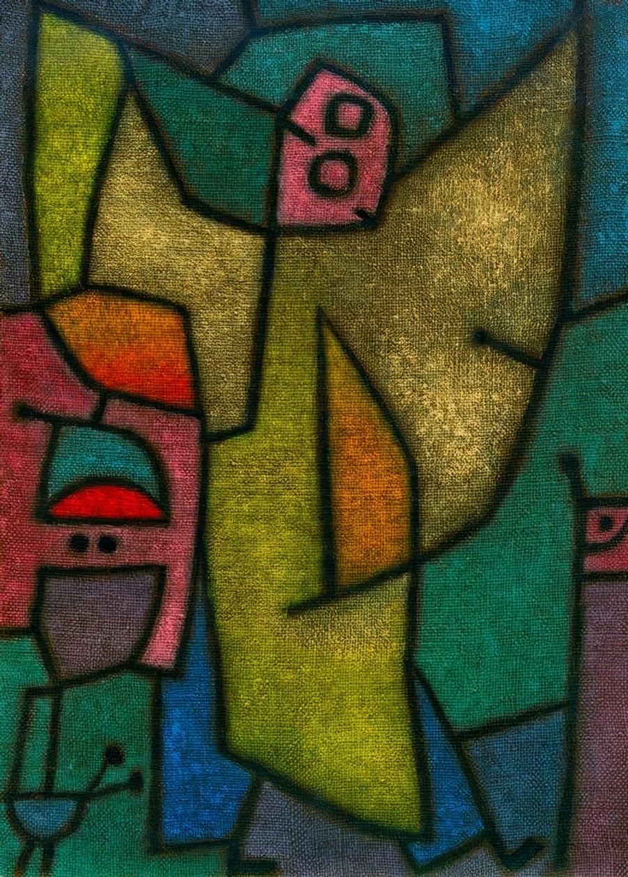 Angelus Militans by Paul Klee