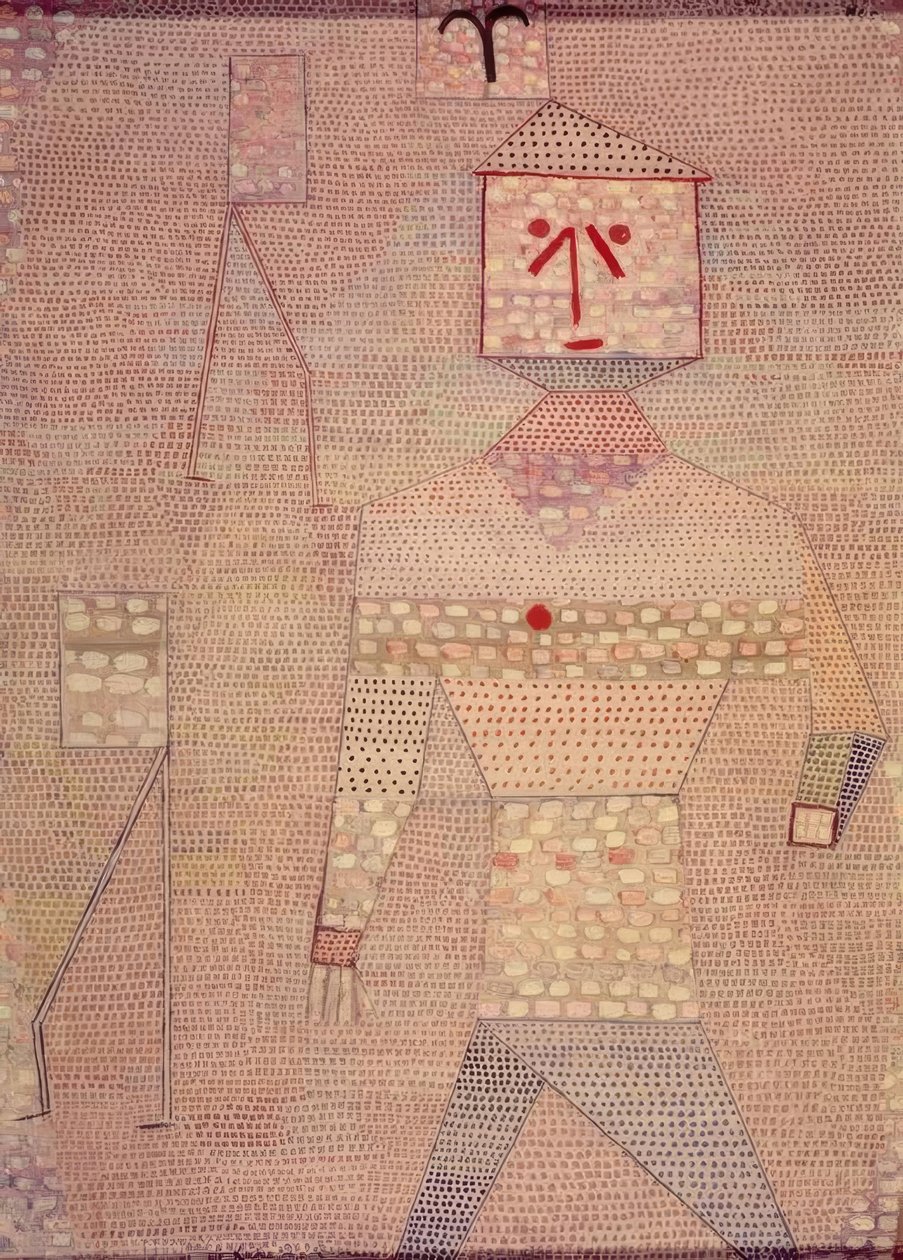 Barbarian Commander by Paul Klee