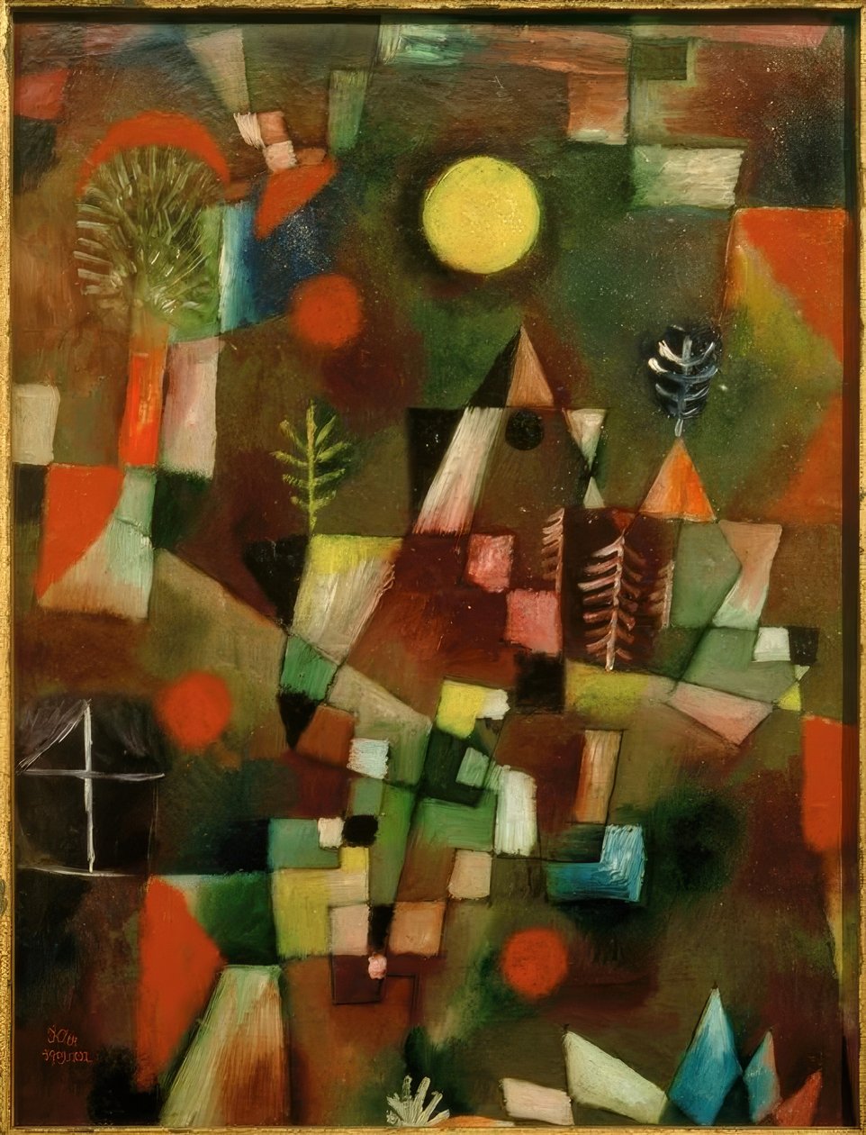 The Full Moon by Paul Klee